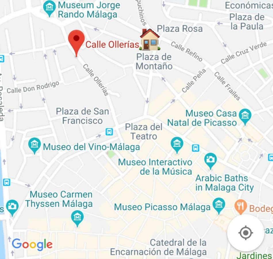 Calle Ollerias Málaga Exteriör bild